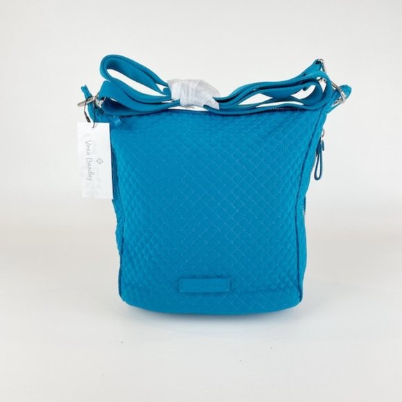 Vera Bradley Carson Mini Hobo Crossbody Bahama Bay - Picture 1 of 8